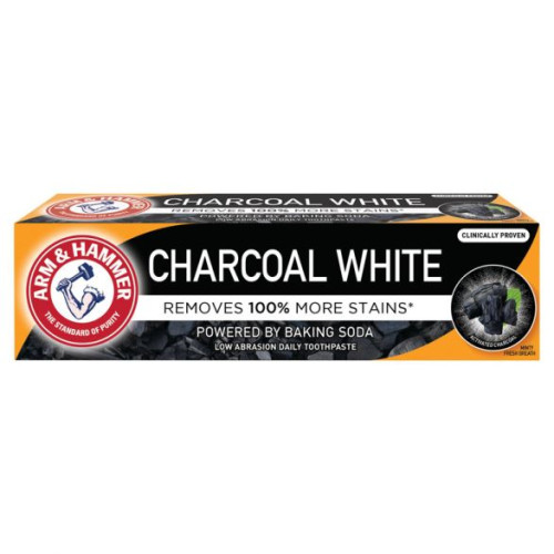 ARM & HAMMER CHARCOAL WHITE Избелваща паста за зъби с активен въглен, 75 мл.