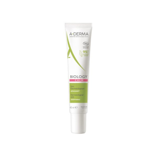 A-Derma Biology Calm Дерматологичен успокояващ крем за лице x40 мл